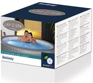 Lay-Z Spa 7-värinen LED-valo 