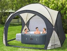 LAY-Z-Spa kupoli paljuille ja uima-altaille 3.90m x 3.90m x 2.55m