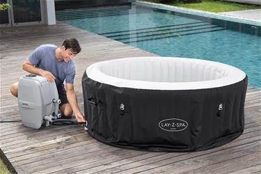 Lay-Z-Spa Miami AirJet -ulkoporeallas 180 x 66 cm, musta-10