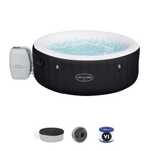 Lay-Z-Spa Miami AirJet -ulkoporeallas 180 x 66 cm, musta-11