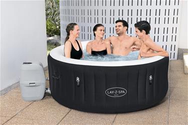 Lay-Z-Spa Miami AirJet -ulkoporeallas 180 x 66 cm, musta-2
