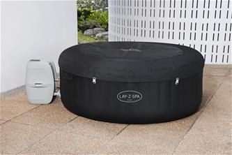 Lay-Z-Spa Miami AirJet -ulkoporeallas 180 x 66 cm, musta-3