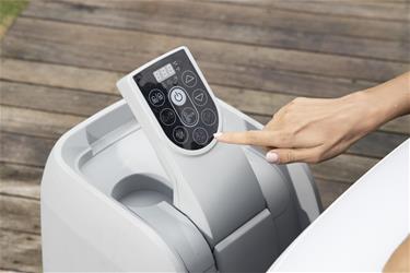 Lay-Z-Spa Miami AirJet -ulkoporeallas 180 x 66 cm, musta-4