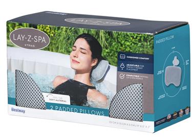 LAY-Z-Spa pehmustettu tyyny (2 kpl)