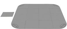 Lay-Z-Spa® lattiasuoja 196 x 196 cm (malli 2025)
