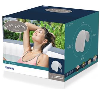LAY-Z-Spa tyyny / pääntuki (2 kpl)