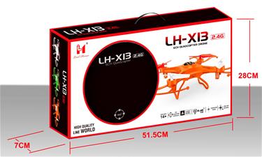 Lead Honor LH-X13 6CH Quadcopter kauko-ohjattava drone 2.4G-4