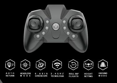 Lead Honor LH-X58 Kauko-ohjattava 4-akselinen pallo Drone 2.4G-3