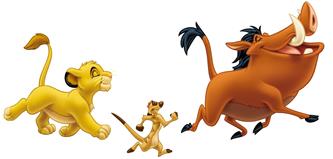 Leijonakuningas seinätarrat-3