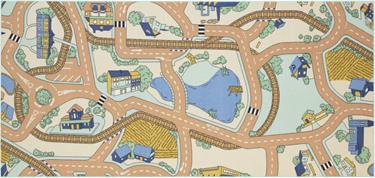 Leikkiautomatto Desert Fog 95 x 200 cm