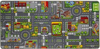 Leikkiautomatto - Kaupunki 95 x 133 cm 