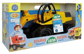 Lena Iso kaivinkone musta/keltainen 63 cm-2