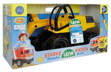 Lena Iso kaivinkone musta/keltainen 63 cm-2