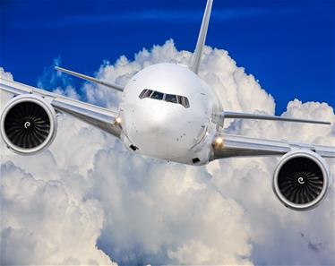 Lentokone tapetti 243 x 203 cm-2