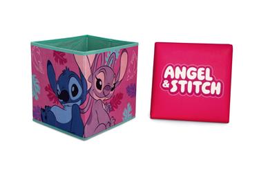 Lilo ja Stitch -jakkara säilytystilalla (kokoontaitettava)-3