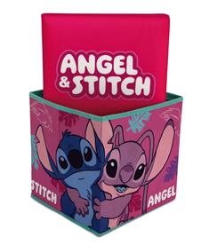 Lilo ja Stitch -jakkara säilytystilalla (kokoontaitettava)-4