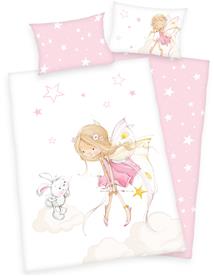 Little Fairy Junior vuodevaatteet 100x135 cm GREEN by OEKO-TEX