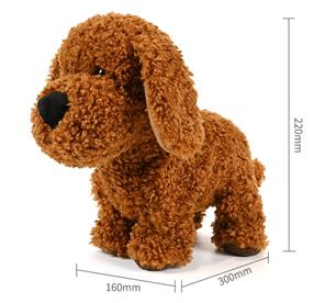 Lovely Pets Kauko-ohjattava koira Teddy 2.4 GHz – Ruskea-3