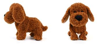 Lovely Pets Kauko-ohjattava koira Teddy 2.4 GHz – Ruskea-4