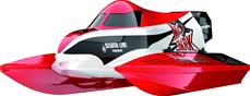 Mad Shark V2 F1 RC-moottorivene 2,4 GHz RTR