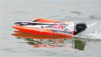 Mad Shark V2 F1 RC-moottorivene 2,4 GHz RTR-5