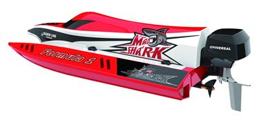 Mad Shark V2 F1 RC-moottorivene 2,4 GHz RTR-6