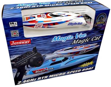 Magic Cat V6 RTR 2,4 GHz:n kauko-ohjattava pikavene, 20 km/h