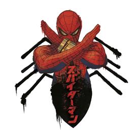 Marvel Spiderman Japan Seinätarrat-3