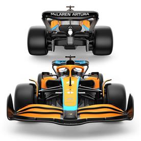 McLaren F1 MCL36 kauko-ohjattava auto 1:18, 2.4G-4