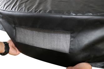 MCU-Sport Maahan upotettava trampoliini 2.44M + turvaverkko-3