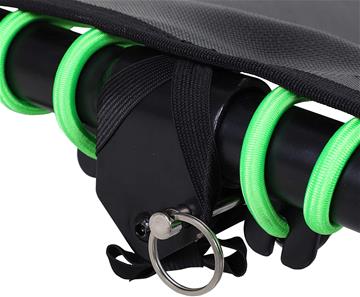  MCU-Sport Fitness Trampoliini Octagon taiteltava ja kahva 122cm, vihreä-5