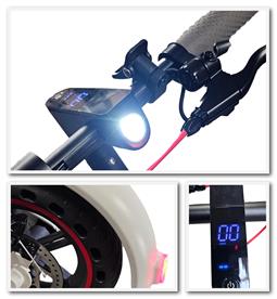 MCU-Sport HPI20 Sähköpotkulauta 36V, Valkoinen-7