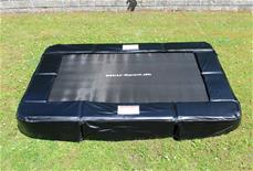 MCU-Sport Maahan upotettava trampoliini 213 x 153 cm