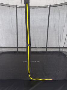 MCU-Sport Maahan upotettava trampoliini 213 x 153 cm + turvaverkko-4