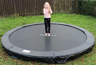 MCU-Sport Maahan upotettava trampoliini 3.7M