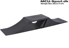 MCU-Sport Mini Skeittiramppi 126 x 30,5 x 17 cm