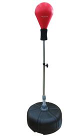 MCU-Sport Nyrkkeilypallo / speedball Pro lapsille 125-155cm, punainen