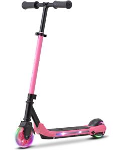 MCU-Sport sähköpotkulauta LED 21.6V, vaaleanpunainen