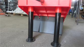 MCU-Sport Skeittiramppi + Grind Rail setti 425 x 48 x 41,6 cm-6