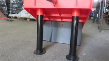 MCU-Sport Skeittiramppi + Grind Rail setti 425 x 48 x 41,6 cm-6