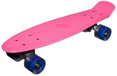 MCU-Sport vaaleanpunainen LED-valo rullalauta + ABEC7