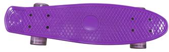   MCU-Sport Violetti LED-valo rullalauta + ABEC7-3