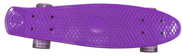   MCU-Sport Violetti LED-valo rullalauta + ABEC7-3