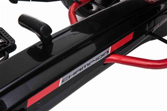 MegaLeg Champion 28 AIR Pedal Go-kart ilmakumirenkailla, musta-10