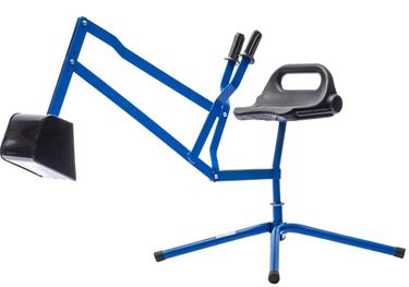 MegaLeg Metalinen kaivinkone HQ lapsille, sininen
