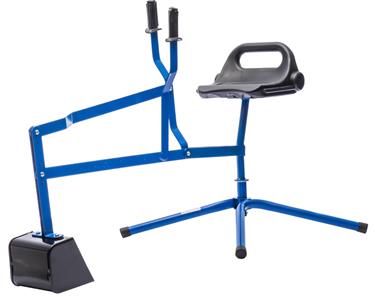 MegaLeg Metalinen kaivinkone HQ lapsille, sininen-2