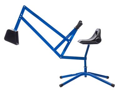 MegaLeg Metalinen kaivinkone HQ lapsille, sininen-3