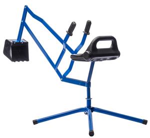 MegaLeg Metalinen kaivinkone HQ lapsille, sininen-4