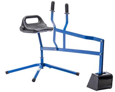 MegaLeg Metalinen kaivinkone HQ lapsille, sininen-6