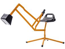 MegaLeg Metallinen kaivinkone HQ lapsille, Oranssi